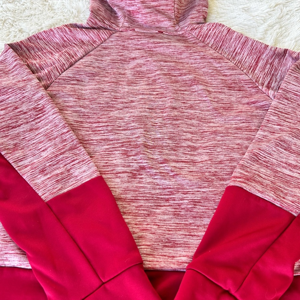 Nike Red and white dri fit Hoodie size XL - Picture 8 of 10